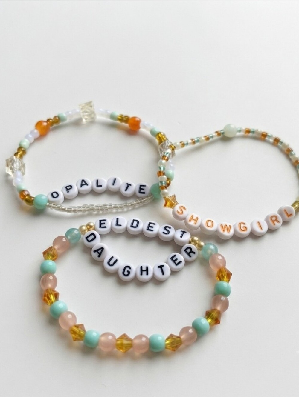 Taylor Swift Life Of A Showgirl Inspired Bracelets